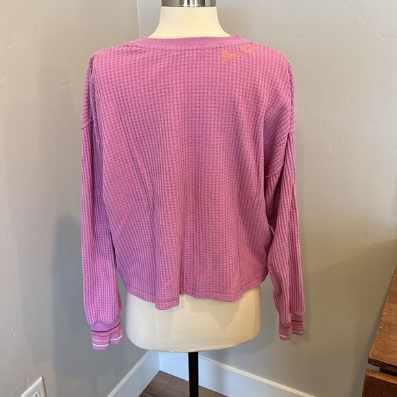 PJ Salvage Waffle Knit Top - Picture 5 of 6